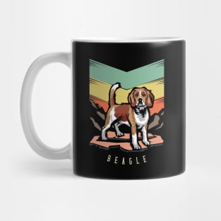 Beagle | Retro design for Dog Lovers Mug